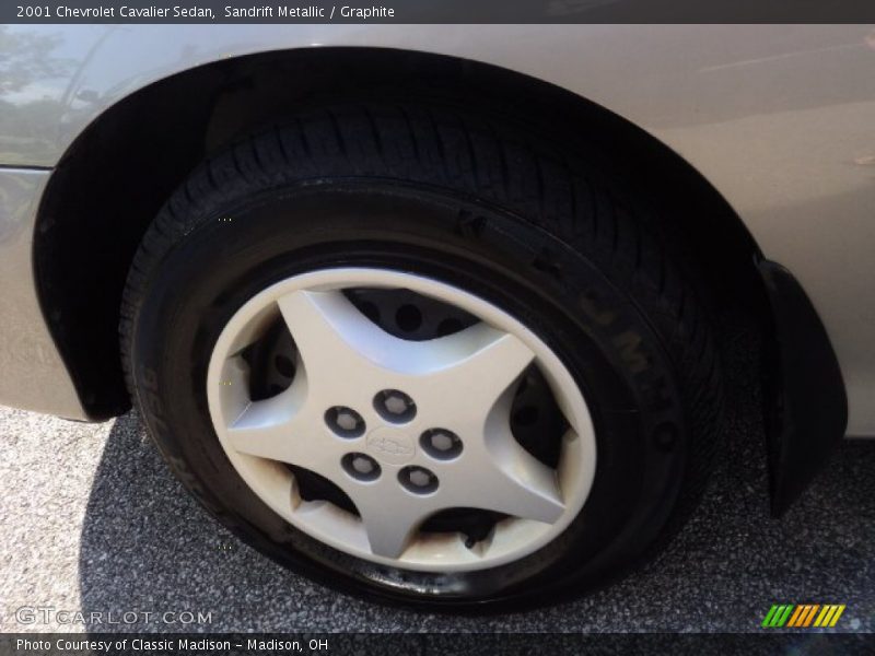 Sandrift Metallic / Graphite 2001 Chevrolet Cavalier Sedan