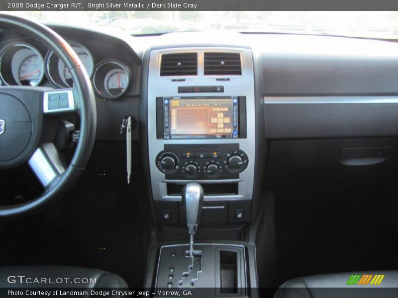 Bright Silver Metallic / Dark Slate Gray 2008 Dodge Charger R/T