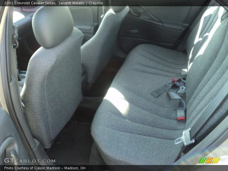 Sandrift Metallic / Graphite 2001 Chevrolet Cavalier Sedan