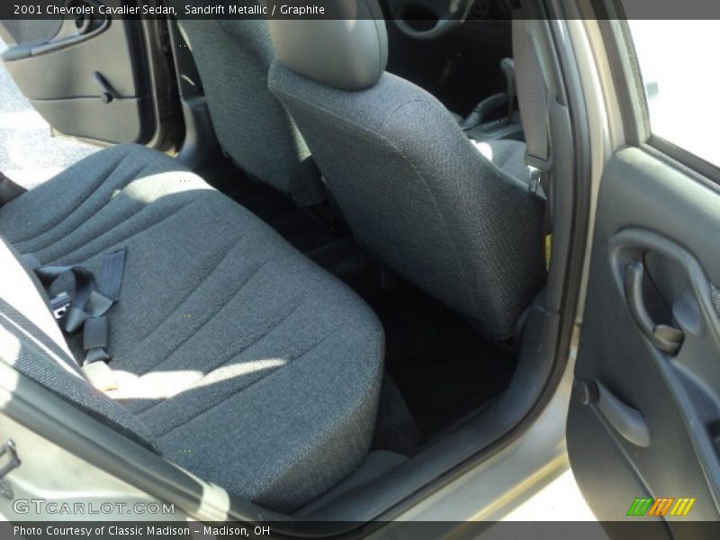 Sandrift Metallic / Graphite 2001 Chevrolet Cavalier Sedan