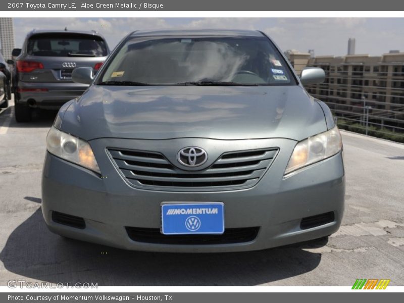 Aloe Green Metallic / Bisque 2007 Toyota Camry LE