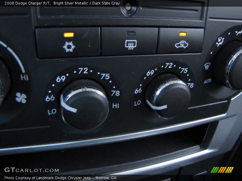 Bright Silver Metallic / Dark Slate Gray 2008 Dodge Charger R/T