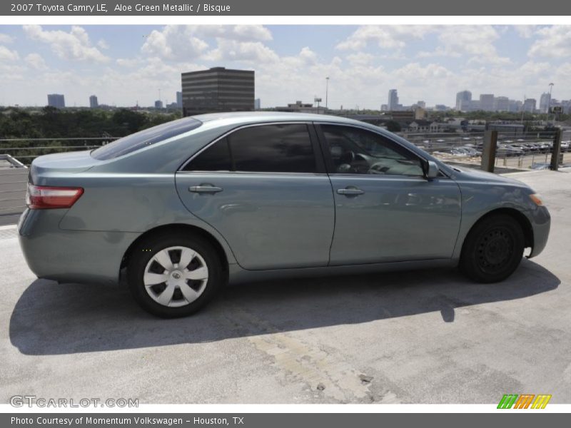 Aloe Green Metallic / Bisque 2007 Toyota Camry LE