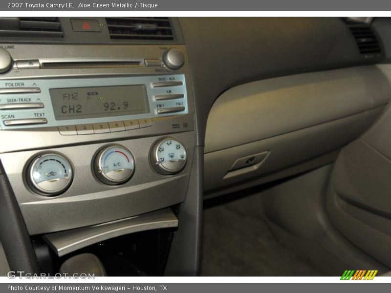 Aloe Green Metallic / Bisque 2007 Toyota Camry LE