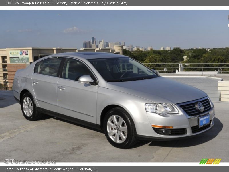 Reflex Silver Metallic / Classic Grey 2007 Volkswagen Passat 2.0T Sedan