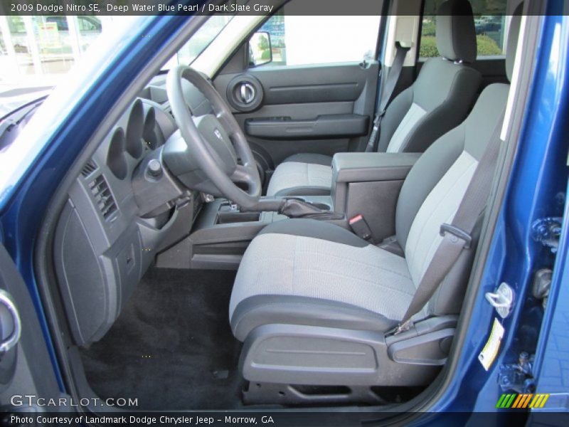  2009 Nitro SE Dark Slate Gray Interior