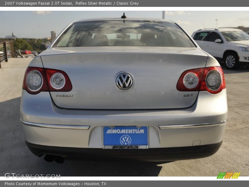 Reflex Silver Metallic / Classic Grey 2007 Volkswagen Passat 2.0T Sedan