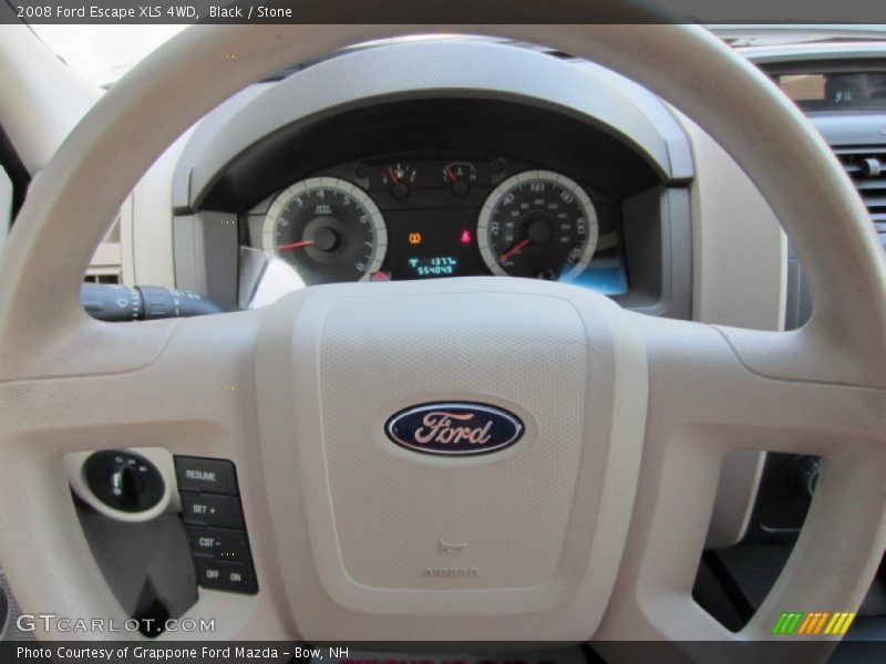 Black / Stone 2008 Ford Escape XLS 4WD