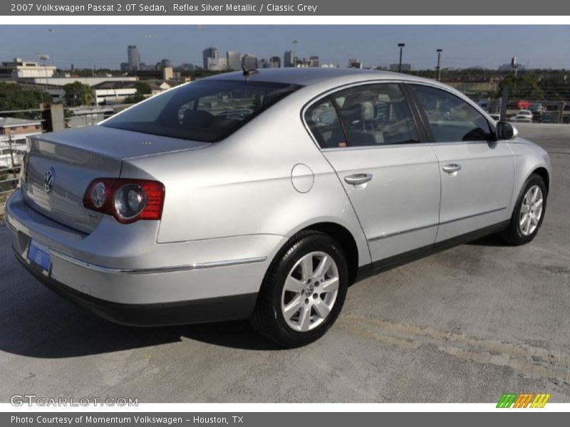 Reflex Silver Metallic / Classic Grey 2007 Volkswagen Passat 2.0T Sedan