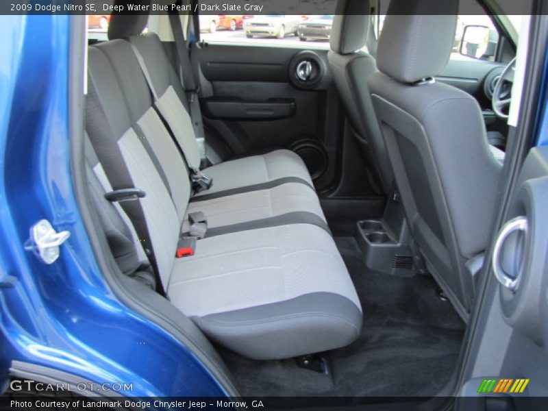 Deep Water Blue Pearl / Dark Slate Gray 2009 Dodge Nitro SE