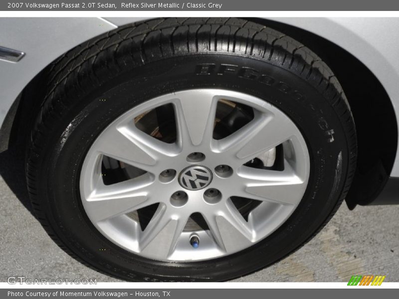 Reflex Silver Metallic / Classic Grey 2007 Volkswagen Passat 2.0T Sedan