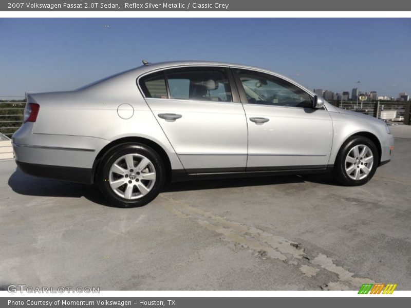Reflex Silver Metallic / Classic Grey 2007 Volkswagen Passat 2.0T Sedan