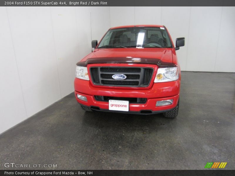 Bright Red / Dark Flint 2004 Ford F150 STX SuperCab 4x4