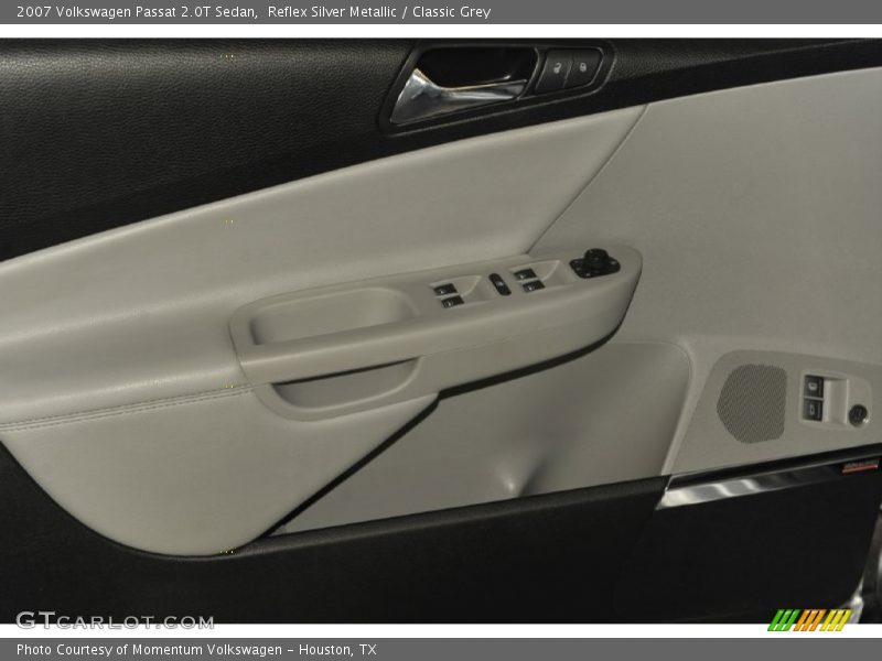 Reflex Silver Metallic / Classic Grey 2007 Volkswagen Passat 2.0T Sedan