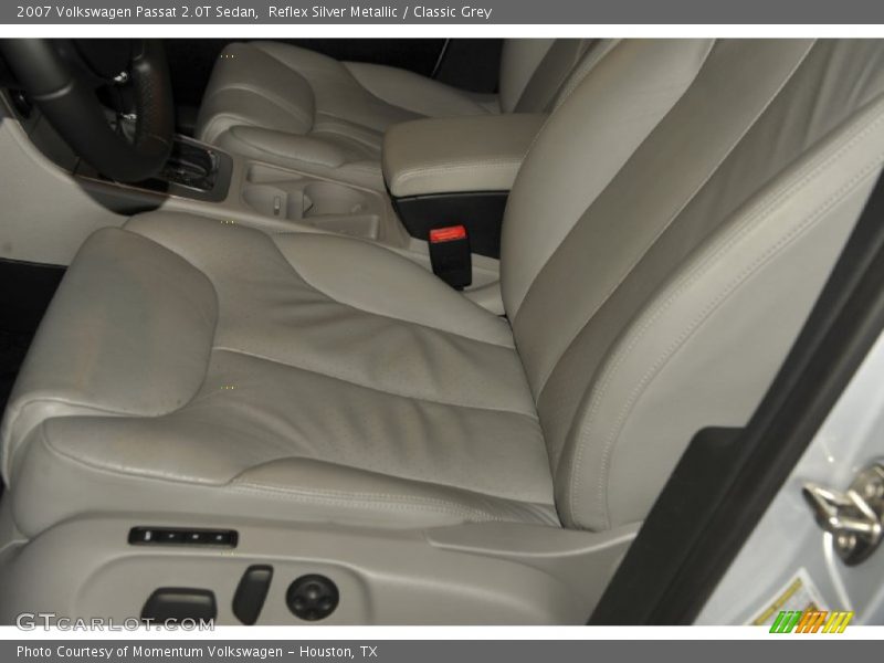 Reflex Silver Metallic / Classic Grey 2007 Volkswagen Passat 2.0T Sedan