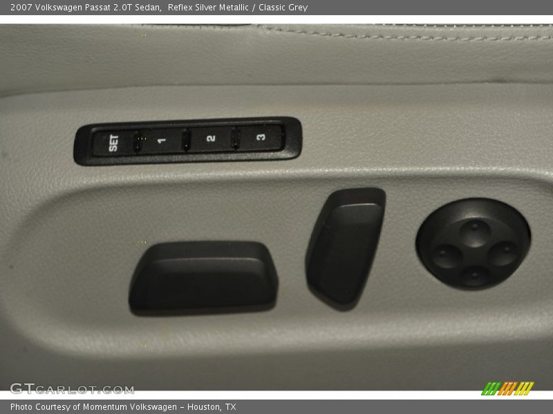 Reflex Silver Metallic / Classic Grey 2007 Volkswagen Passat 2.0T Sedan