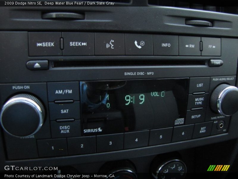 Controls of 2009 Nitro SE