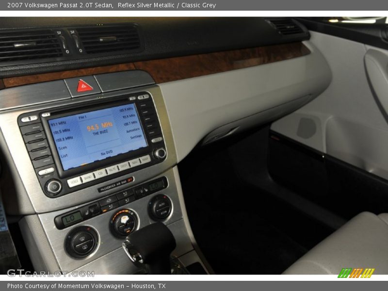 Reflex Silver Metallic / Classic Grey 2007 Volkswagen Passat 2.0T Sedan