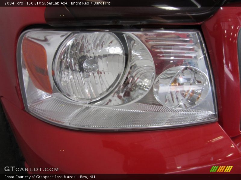Bright Red / Dark Flint 2004 Ford F150 STX SuperCab 4x4