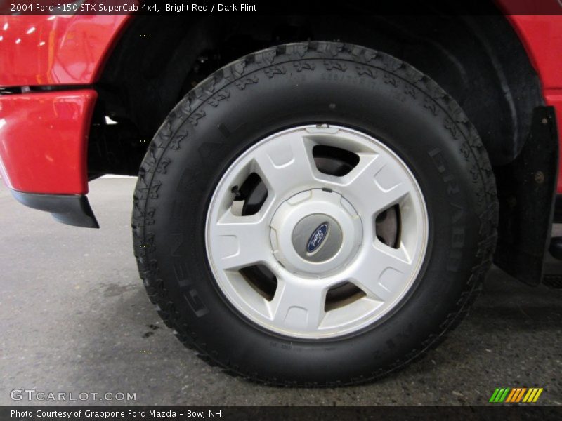 Bright Red / Dark Flint 2004 Ford F150 STX SuperCab 4x4