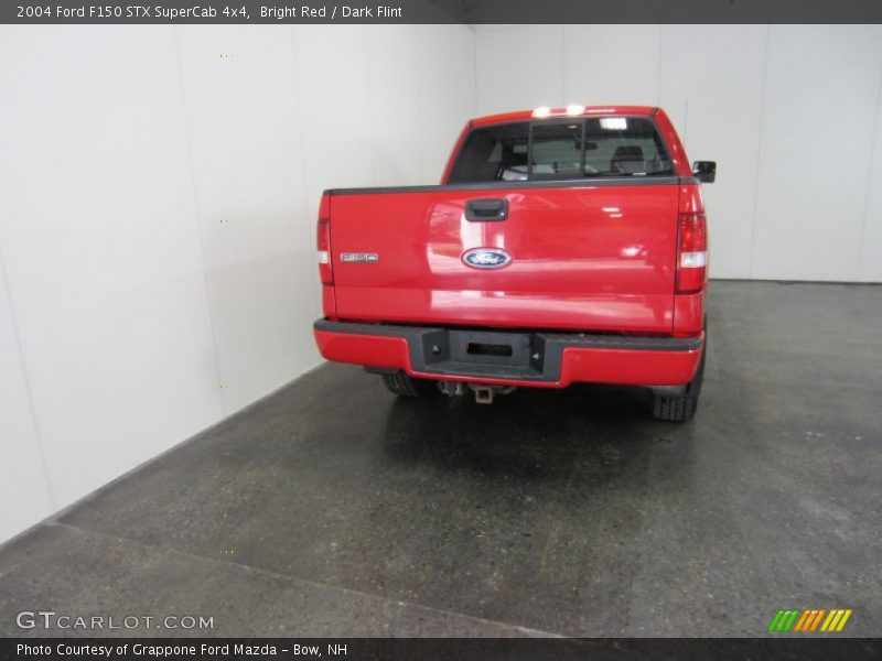 Bright Red / Dark Flint 2004 Ford F150 STX SuperCab 4x4
