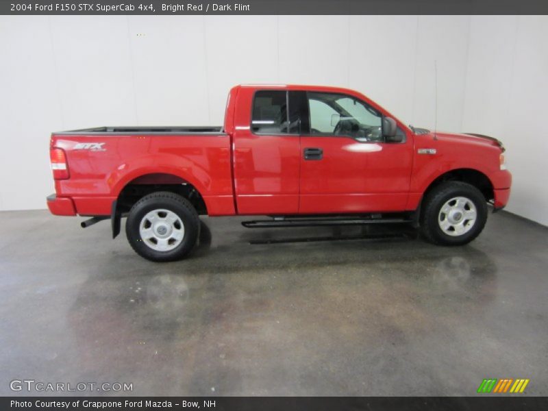 Bright Red / Dark Flint 2004 Ford F150 STX SuperCab 4x4