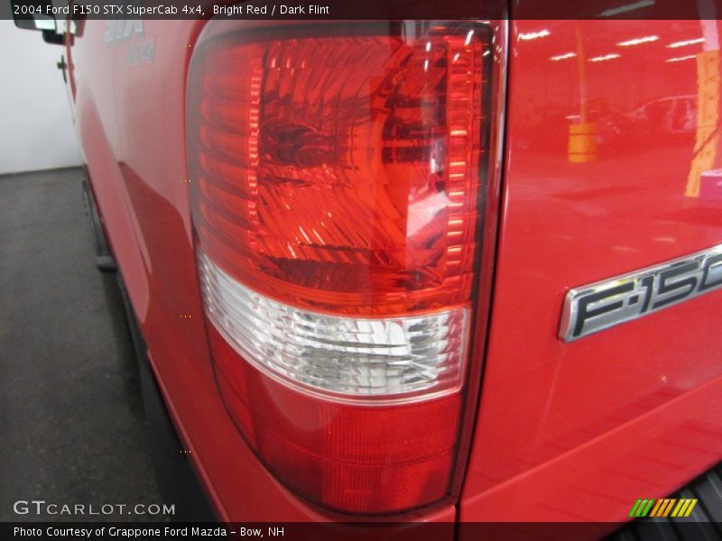 Bright Red / Dark Flint 2004 Ford F150 STX SuperCab 4x4