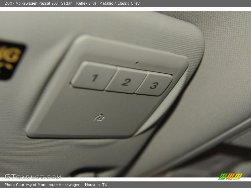 Reflex Silver Metallic / Classic Grey 2007 Volkswagen Passat 2.0T Sedan