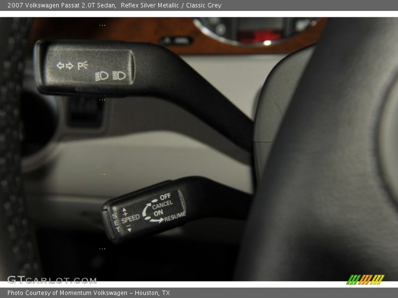 Reflex Silver Metallic / Classic Grey 2007 Volkswagen Passat 2.0T Sedan