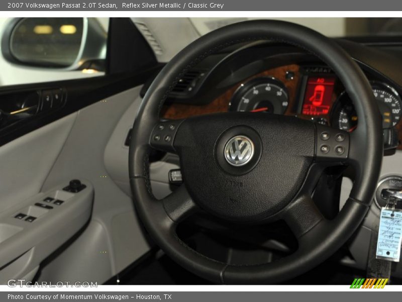 Reflex Silver Metallic / Classic Grey 2007 Volkswagen Passat 2.0T Sedan
