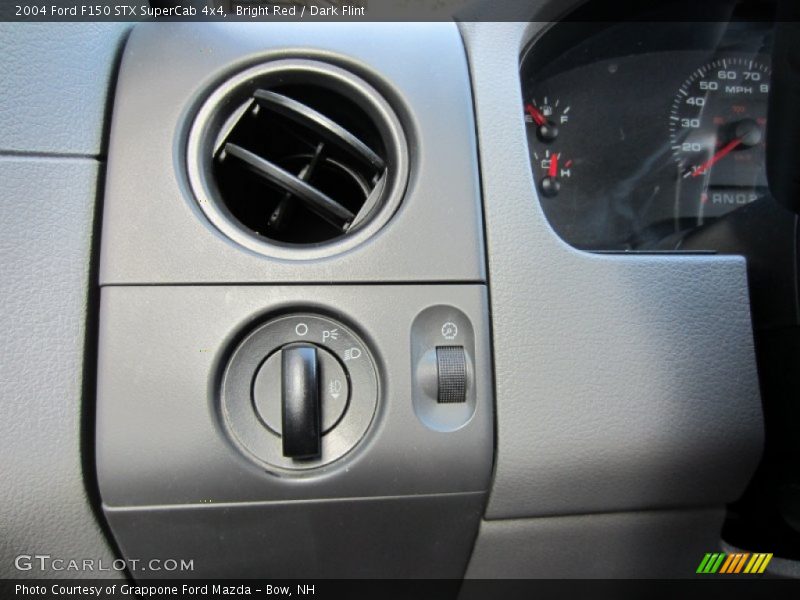 Bright Red / Dark Flint 2004 Ford F150 STX SuperCab 4x4