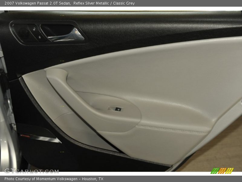 Reflex Silver Metallic / Classic Grey 2007 Volkswagen Passat 2.0T Sedan