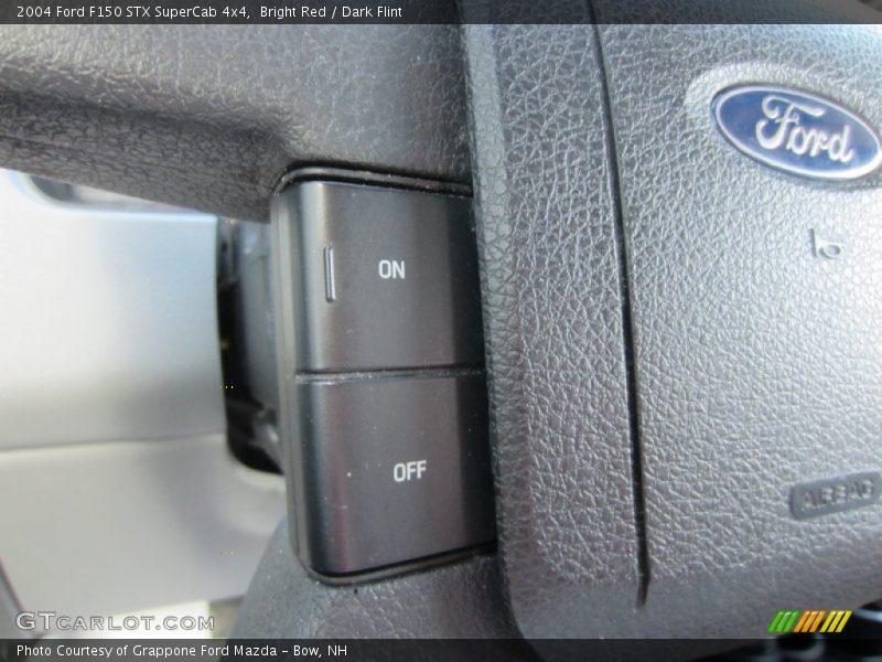 Bright Red / Dark Flint 2004 Ford F150 STX SuperCab 4x4