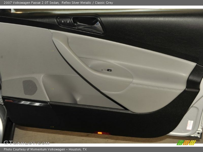 Reflex Silver Metallic / Classic Grey 2007 Volkswagen Passat 2.0T Sedan