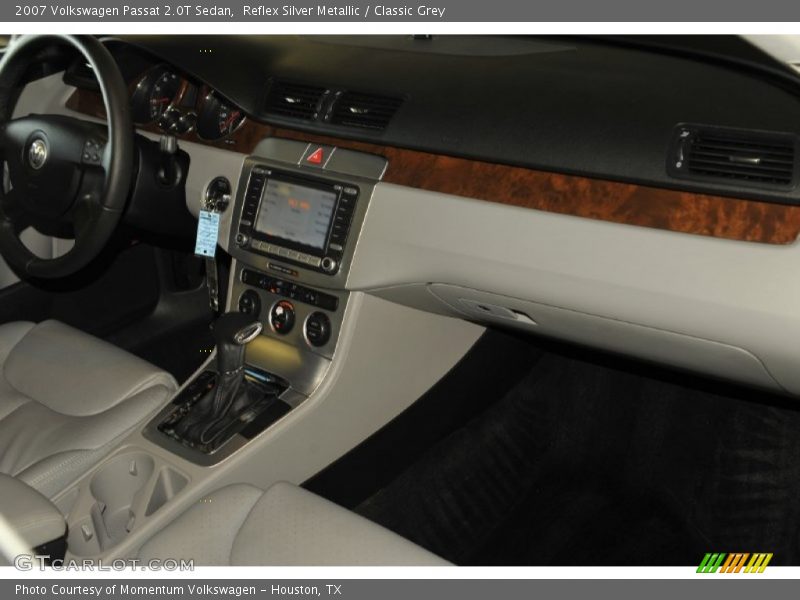 Reflex Silver Metallic / Classic Grey 2007 Volkswagen Passat 2.0T Sedan