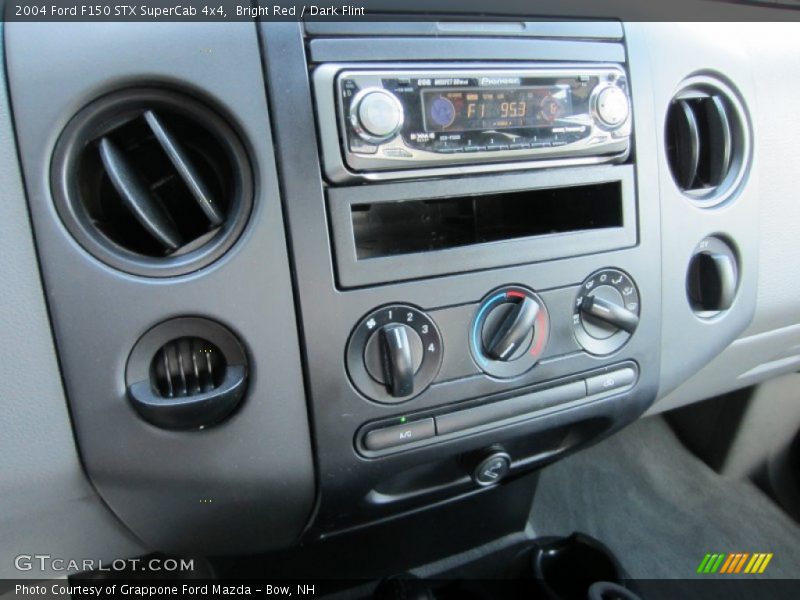 Bright Red / Dark Flint 2004 Ford F150 STX SuperCab 4x4