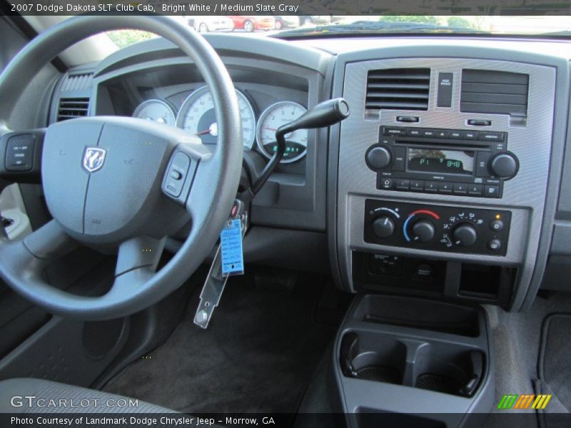 Dashboard of 2007 Dakota SLT Club Cab