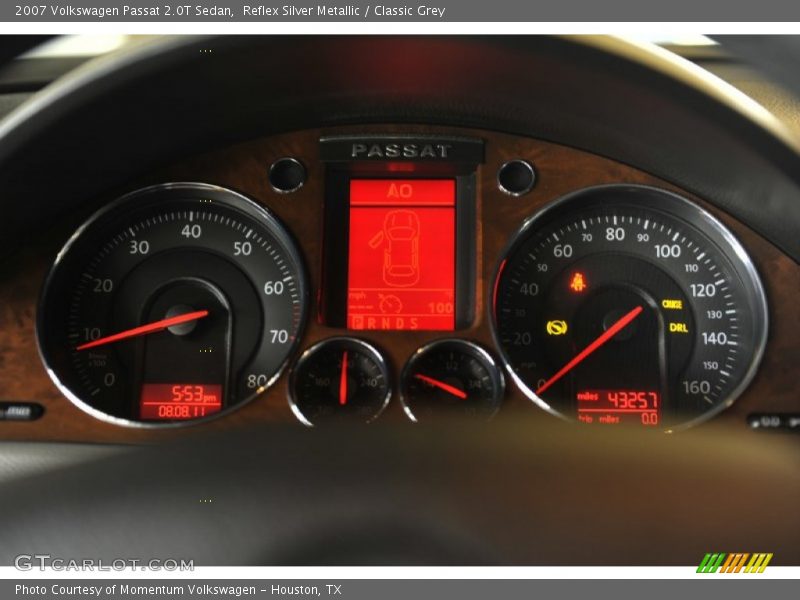  2007 Passat 2.0T Sedan 2.0T Sedan Gauges