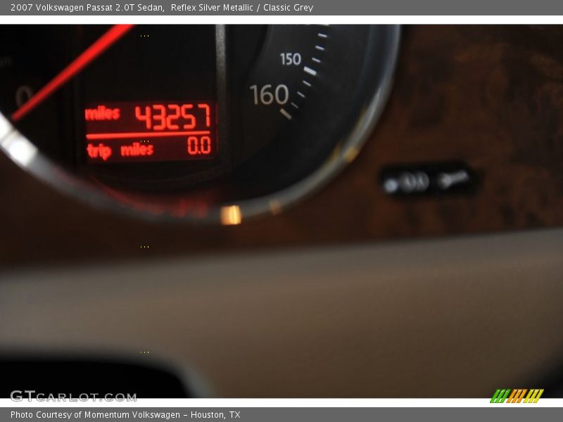 Reflex Silver Metallic / Classic Grey 2007 Volkswagen Passat 2.0T Sedan