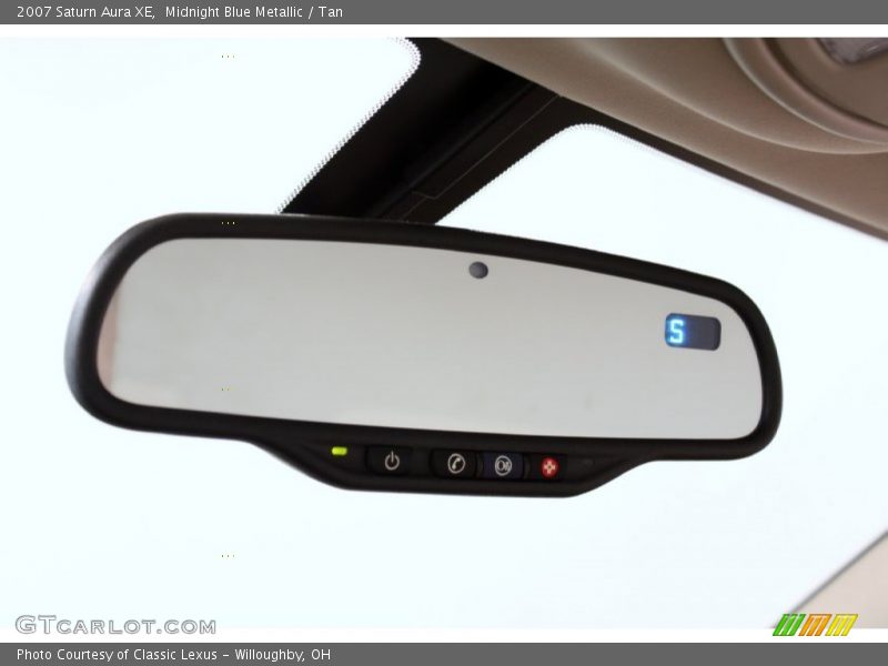 Midnight Blue Metallic / Tan 2007 Saturn Aura XE