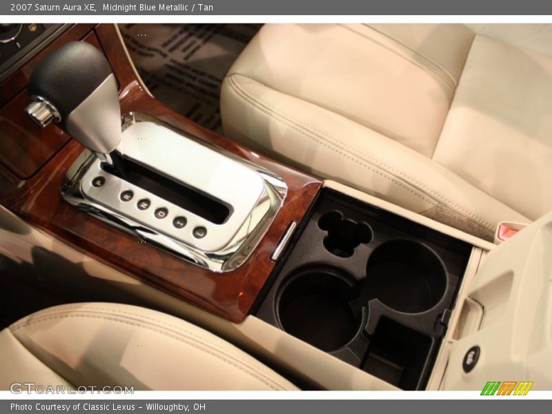 Midnight Blue Metallic / Tan 2007 Saturn Aura XE