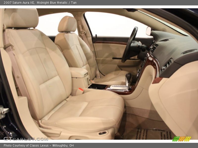 Midnight Blue Metallic / Tan 2007 Saturn Aura XE