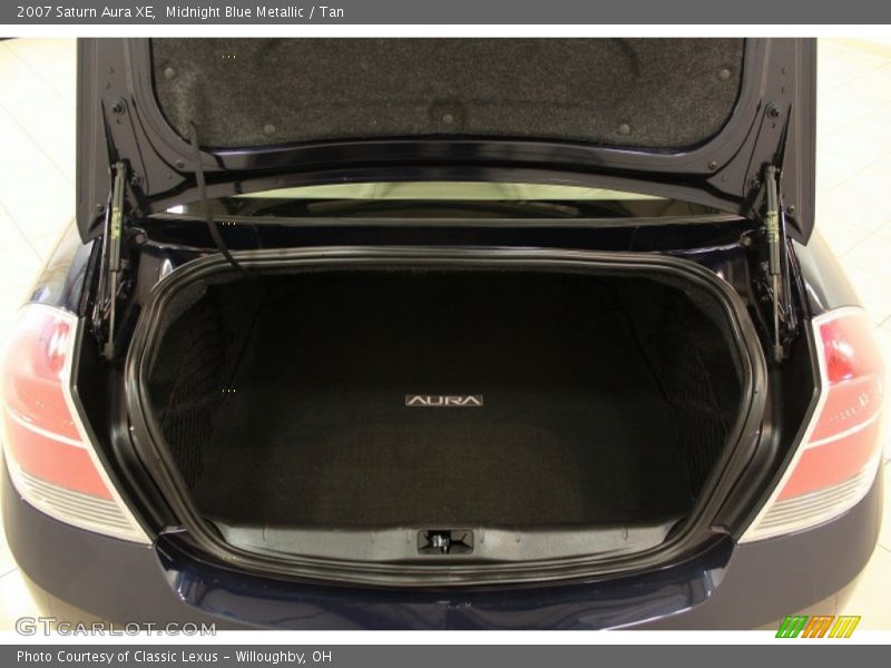 Midnight Blue Metallic / Tan 2007 Saturn Aura XE