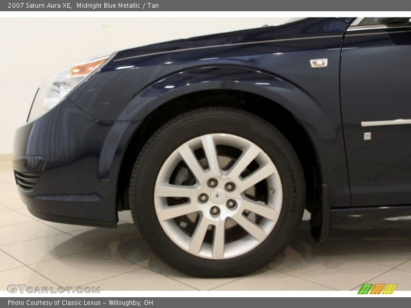 Midnight Blue Metallic / Tan 2007 Saturn Aura XE