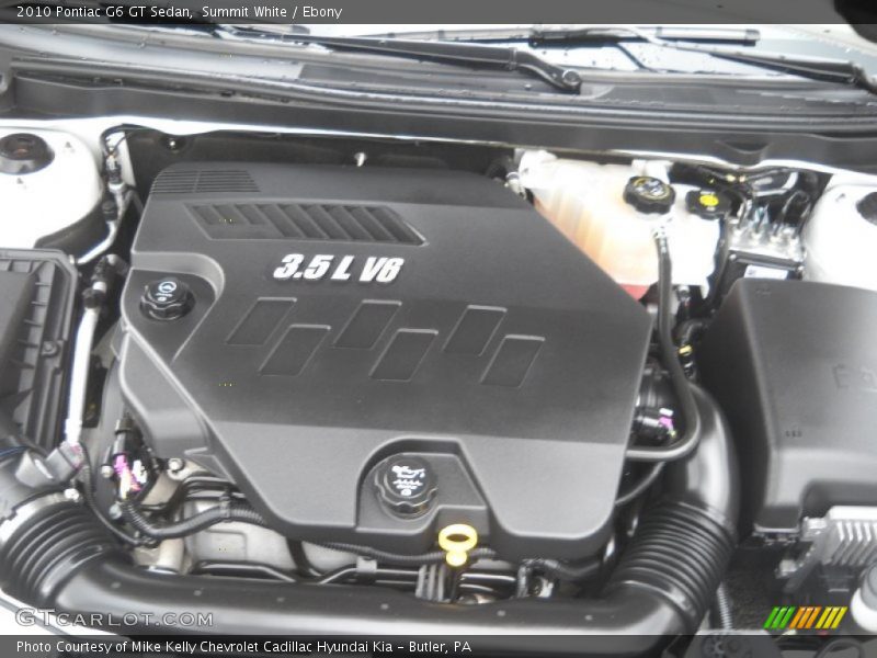 Summit White / Ebony 2010 Pontiac G6 GT Sedan