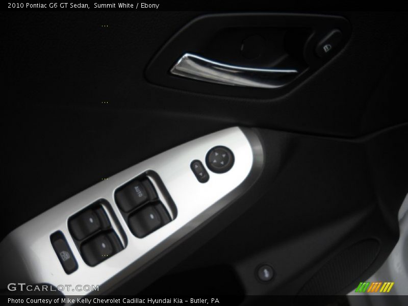 Summit White / Ebony 2010 Pontiac G6 GT Sedan