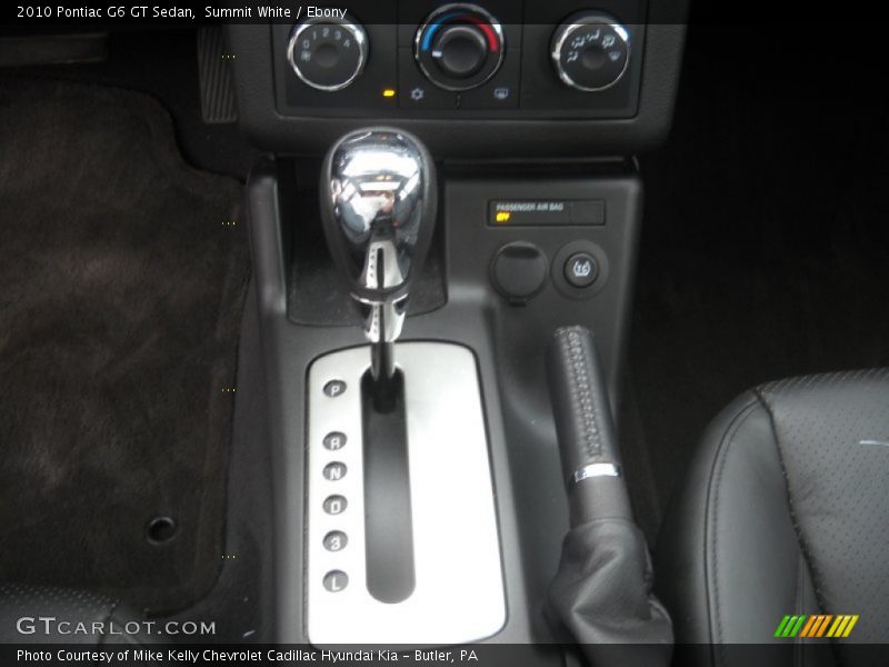 Summit White / Ebony 2010 Pontiac G6 GT Sedan