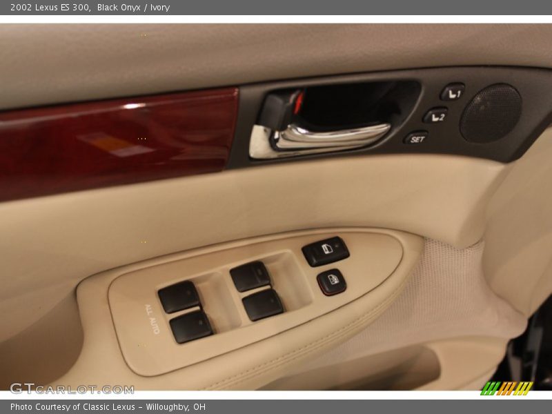 Black Onyx / Ivory 2002 Lexus ES 300