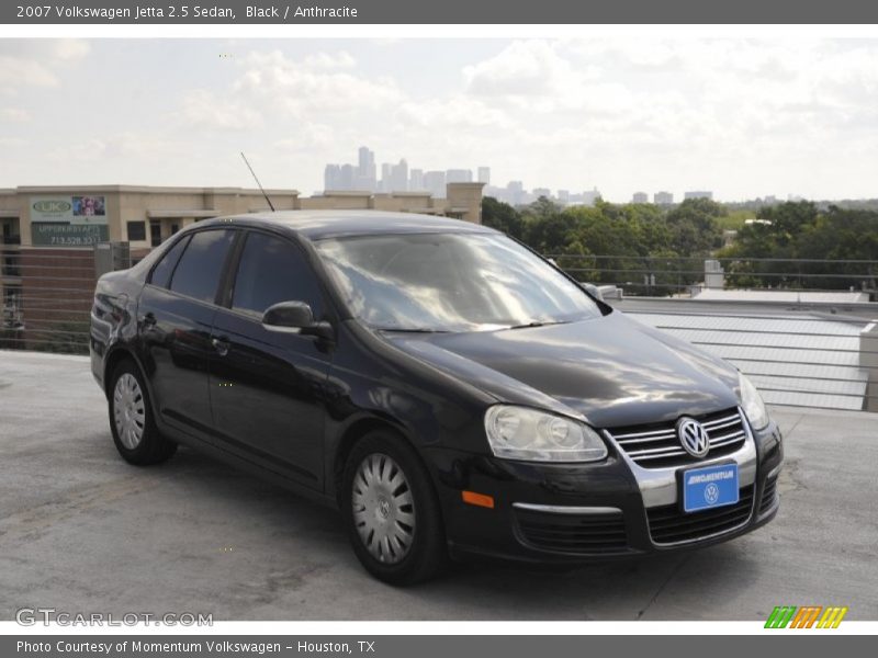 Black / Anthracite 2007 Volkswagen Jetta 2.5 Sedan