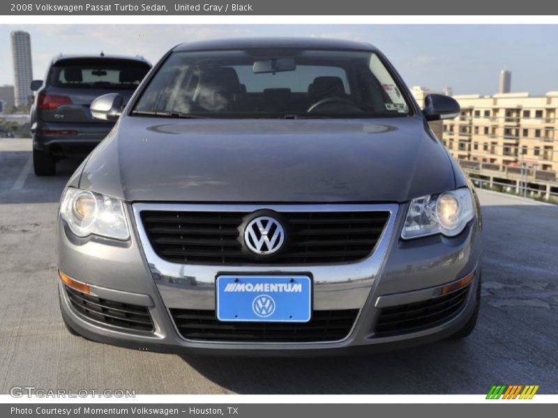 United Gray / Black 2008 Volkswagen Passat Turbo Sedan